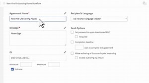 Overview and configuration for custom sending workflows