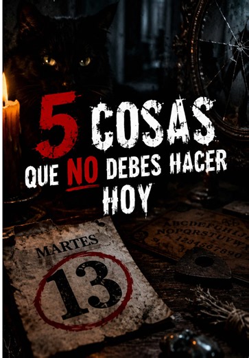 Martes 13: 5 supersticiones que atraen mala suerte