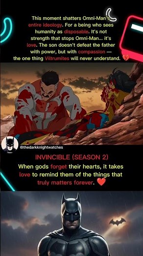 In Invincible (Season 2) — This Line Broke Omni-Man 💔 #shorts #invincible #omniman