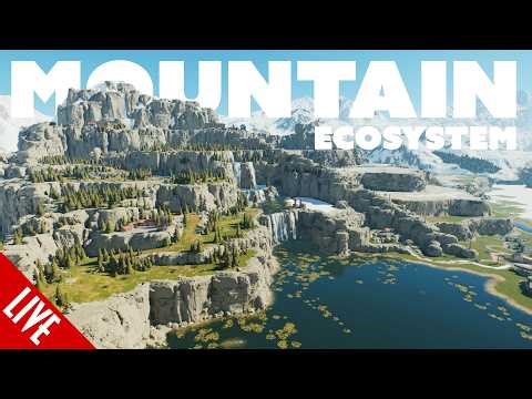 🔲 Starting a New Territory For Wild Dinosaurs On MESOZOIC MOUNTAIN | Jurassic World Evolution 3