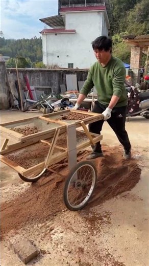 homemade tool for sifting sand #shortsvideo #creativity #homemade