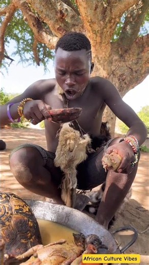 Traditional African Culture: Living in Harmony with Nature! 🌍✨ #shorts
