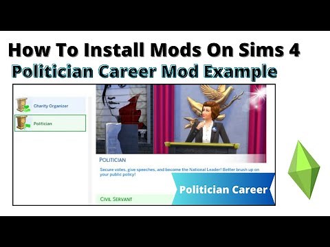 How To Install Politician Career Mod For Sims 4 | 2023