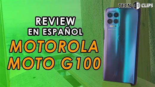 Motorola MOTO G100 Review en español