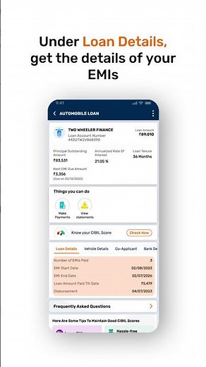 How to check the details of your Bajaj Finserv Two-Wheeler Loan?