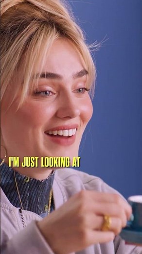 Meg Donnelly is all about old antique coffee things! 💖☕️ #ZOMBIES4 #DisneyChannel