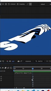 Advanced 3D Text Warp Animation in After Effect #viral #adobeaftereffects