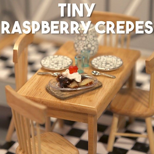 6.6M views · 33K shares | How to make Tiny Raspberry Crepes | Tastemade | Facebook
