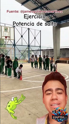 Potencia de salto para primaria #educación #educacionfisica #educaciónfísica