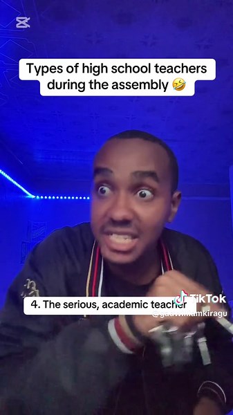 Types of High School Teachers During Assembly