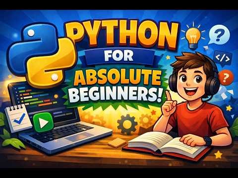Python for Absolute Beginners | Learn Programming Step‑by‑Step