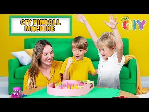Build & Play! DIY Cardboard Pinball Game for Kids