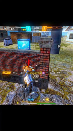 1v3 Clutch With Nothing | Ft.Primeh4x #ffaovivo #shortsfeed #freefire #warzone #vote