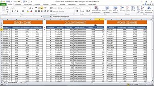 Excel - Tableau de Bord avec Barre de Défilement et Buton Option (Module 2)