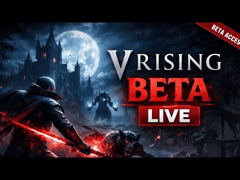 I’m Beta Testing V Rising LIVE | Gameplay + 3 Playtest Codes Giveaway