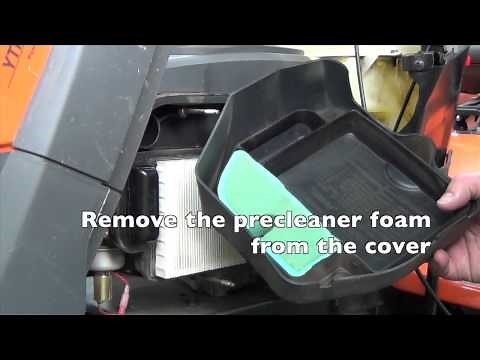 Kohler Airfilter Change