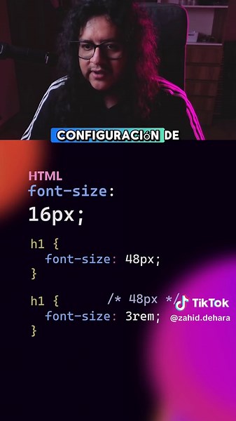 Usa unidades relativas en CSS para mejor accesibilidad
