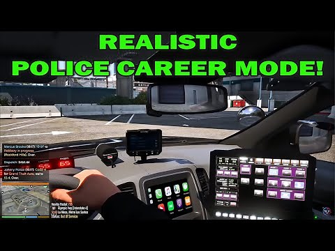LSPDFR Enhanced: REALISTIC POLICE CAREER MODE!! - DAY 2
