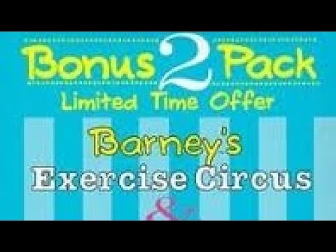 Barney: Barney's Exercise Circus VHS 📼
