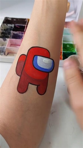 Viral Among Us Hand Drawing ✋ Watch Till the End!