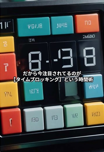 「ToDoリストが増えるだけで、逆に疲れてない？」 やるべきことはあるのに、時間が足りない。 そんな人に今話題の【タイムブロッキング】を紹介！ スケジュールに“やること”じゃなく“やる時間”を先に入れるだけ。 Google社員やイーロン・マスクも実践する、最強のタスク管理術。 👉 実践したい人は【保存】 👉 忙しい日々を整えたい人は【フォロー】して一緒に効率UP！ #時間管理術 #自己成長 #モチベーション