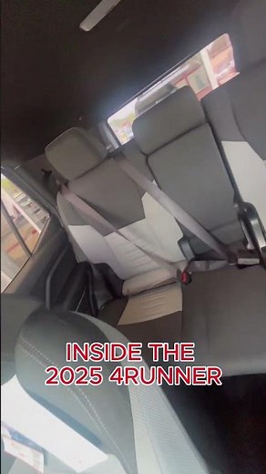 2025 4RUNNER Interior