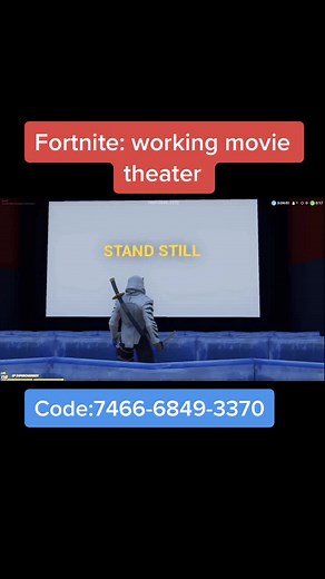 Best Fortnite Movie Theater Map with Working Code:7466-6849-3370