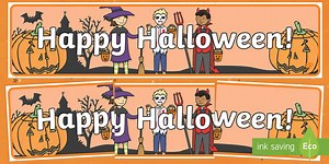 Happy Halloween! Display Sign