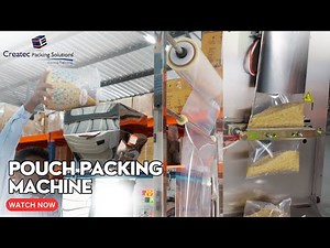 Pouch Packing Machine | FFS 1kg & ½kg Grocery Packing Machine | Createc Packing Solutions