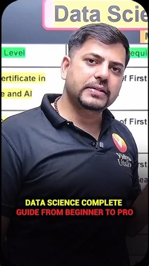 DATA SCIENCE COMPLETE GUIDE 🚀 FROM BEGINNER TO PRO #iitbombay #jeemains #iitdelhi