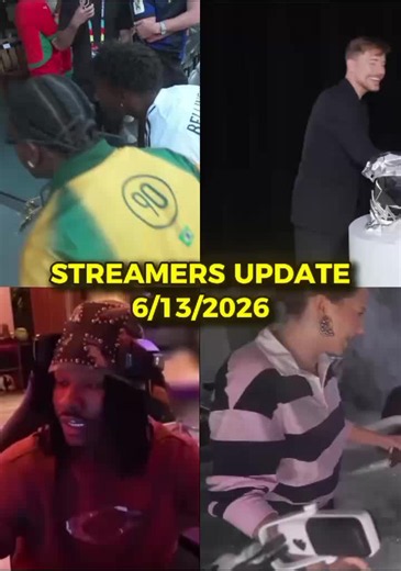 Streamer Update Today! #deenthegreat #travisscott #ishowspeed #dukedennis #mrbeast