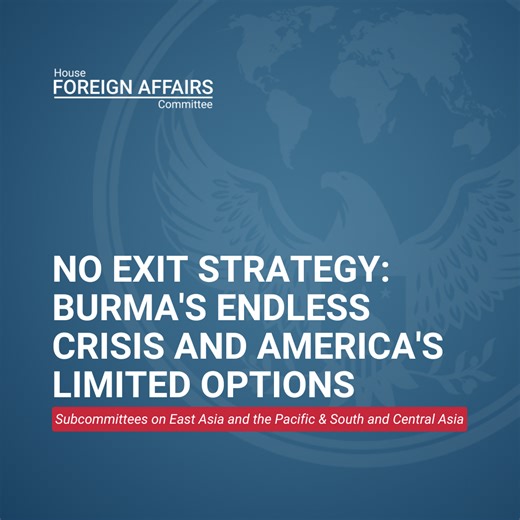 No Exit Strategy: Burma's Endless Crisis and America's Limited Options