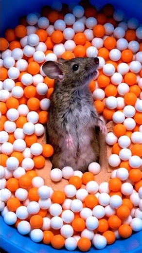 Scary Mouse jumps balls will it s ink