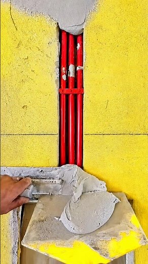 Electric Switch Box Putty Repair | Perfect Wall Finishing Trick | Professional Painter Skills| 4K