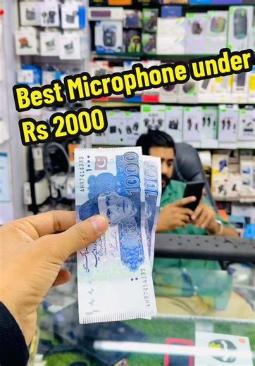 Best Microphone Under 2000 Rupees with Noise Cancellation