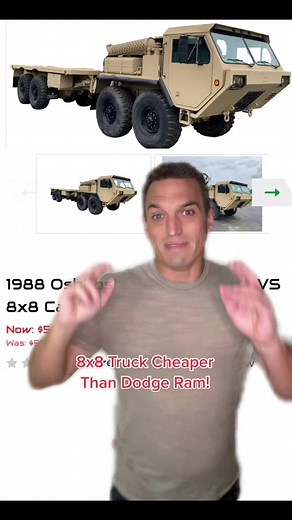 Buy Military Surplus 8x8 Truck for Less Than Dodge Ram