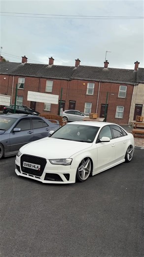 Transform Your Audi A4 with Bagged Suspension