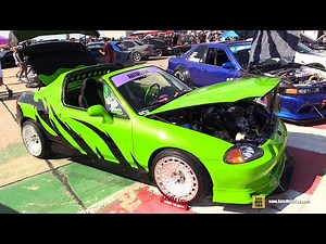 1992 Honda Del Sol Customized - Exterior Walkaround Tour