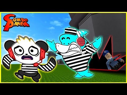 Roblox Escape Prison Obby with Big Gil Let's Play with Combo Panda