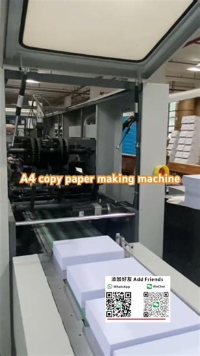 A4 copy paper making machine #factoryproducts #machine