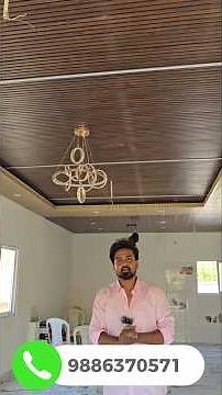 PVC FLUTED PANEL|9886370571|#falseceiling #pvcpanel #pvcfalseceiling #wpcflutedpanel #interiordesign