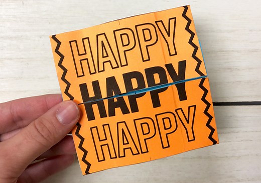 PrintWorks - Never Ending Folding Card