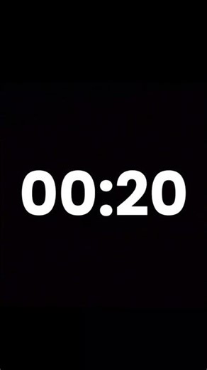 20 Second Timer with Ticking Sound | 20 Sec Countdown Timer