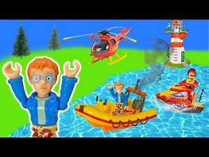 Fireman Sam Toys Unboxing for Kids 🔥 Lighthouse Playset with Wallaby, Neptune & Naughty Norman