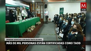 IMSS Cuenta con más de mil personas certificadas como TAOD