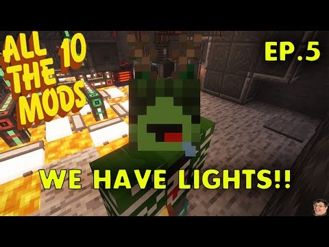 All The Mods 10 | Episode 5: Easy Starter Power Setup! Part 1