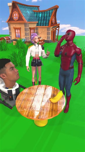 Rumi Spider man And Ronaldo Funny Moments #rumi #funny #animation #scaryteacher3d #shortvideo #short