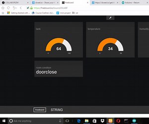 HOME MONITORING USING ARDUINO AND IOT