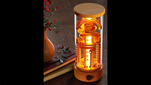 This Rotating Desktop Marble Machine Runs in a Never-Ending Loop