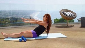 Watch: Blogilates' 8-minute ab routine you can do anywhere Check out more free @Blogilates workouts! https://www.youtube.com/watch?v=_r_z7DUpjH8&list=PLDF3462F6A19FA96E | LIVESTRONG.COM